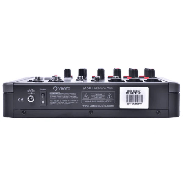 Mezclador de audio Pasivo 8 Canales con Interface y Efectos Vento M8X