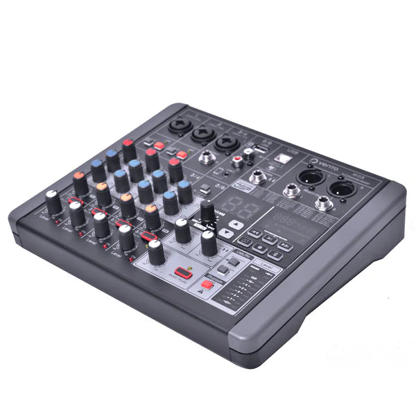 Mezclador de audio Pasivo 8 Canales con Interface y Efectos Vento M8X