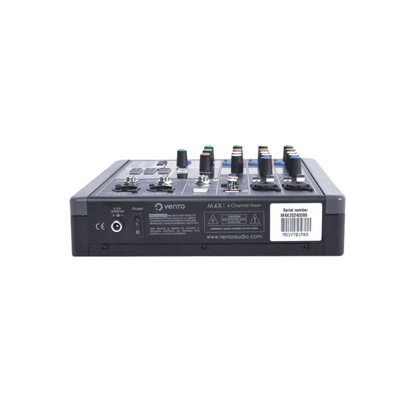 Mezclador de Audio Pasivo 4 Canales Efectos Vento M4X