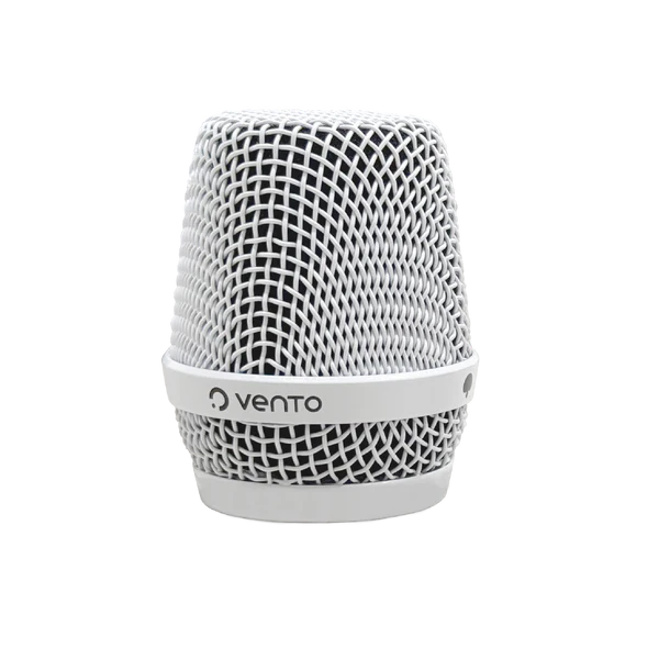 Vento MW30PRO – Micrófono Inalámbrico De Mano Profesional Blanco Con Cápsula De Gran Tamaño Para Iglesias Y Escenarios En Vivo