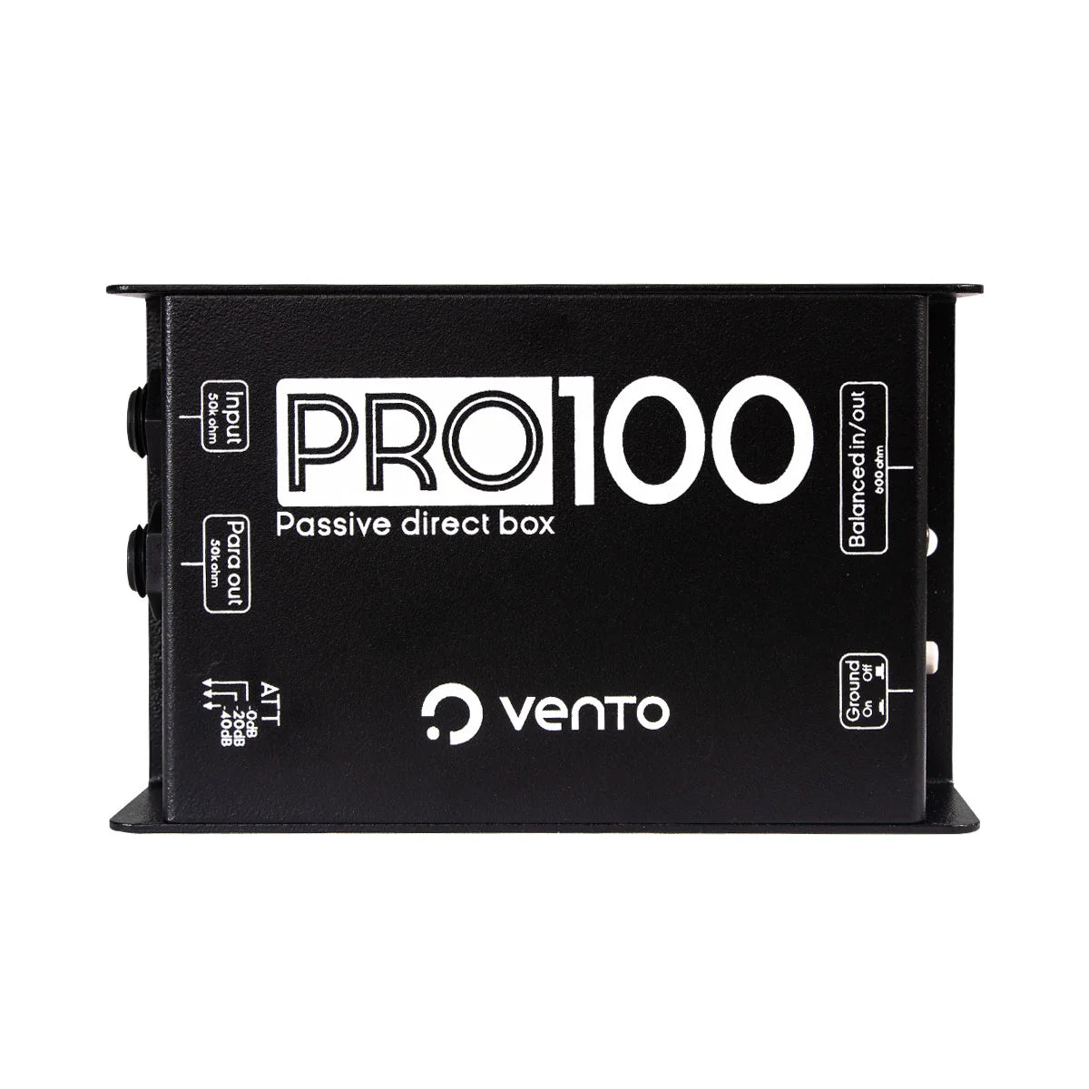 Vento PRO100 – Caja Directa Pasiva De 1 Canal Con Señal Balanceada Y Limpia