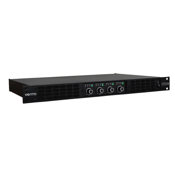 Vento V3004X – Amplificador De Cuatro Canales Clase D Compacto Y Potente
