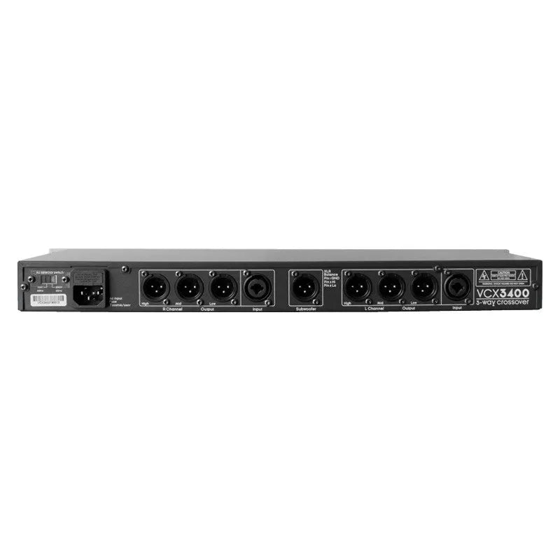 VCX3400 3-Way Stereo Crossover