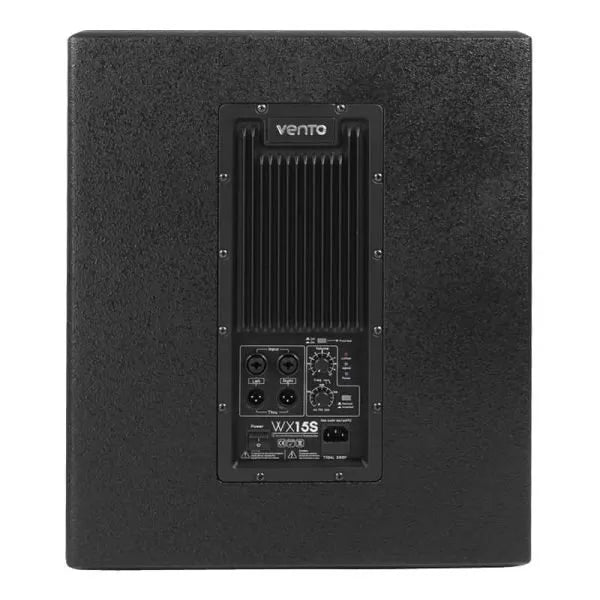 Vento WX15S – Subwoofer Activo De 15” Con DSP Y Conexiones Balanceadas