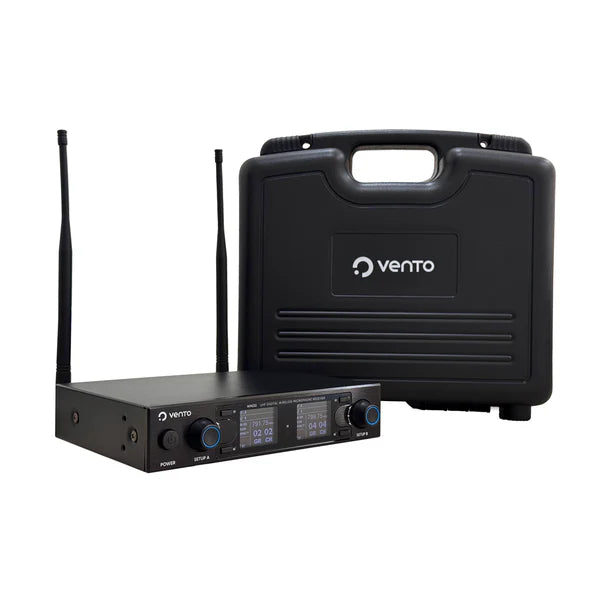 Vento WM232 – Receptor De Micrófonos Inalámbricos Digital UHF Con DSP Integrado
