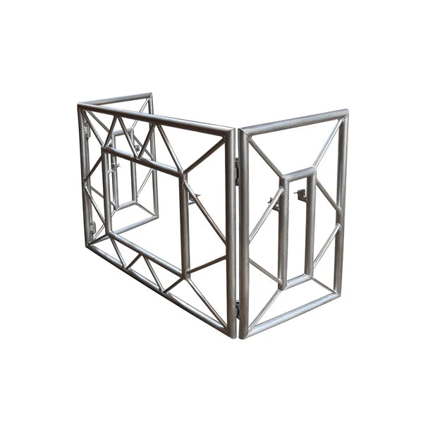 Vento VDJ-TABLE – Mueble Plegable Para DJ En Aluminio Profesional Con Espacio Para Pantalla