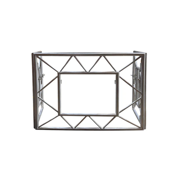 Vento VDJ-TABLE – Mueble Plegable Para DJ En Aluminio Profesional Con Espacio Para Pantalla