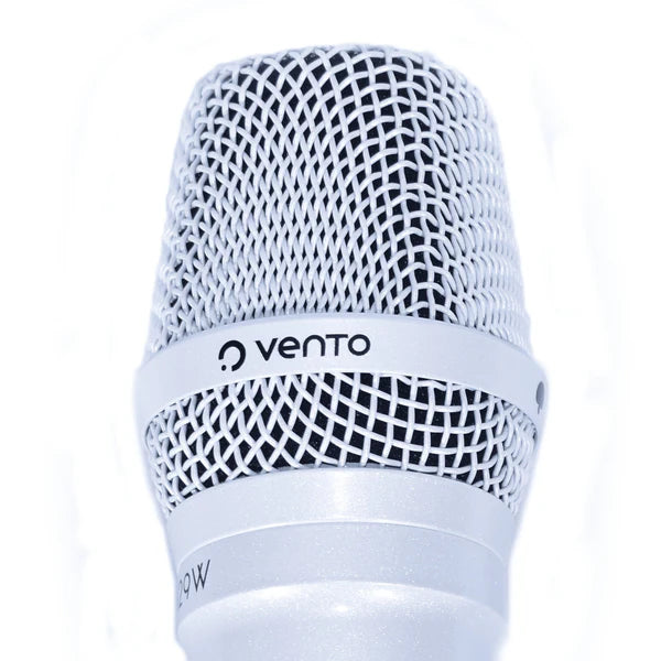 Vento MW29 – Micrófono Inalámbrico De Mano Cardioide UHF Blanco Para Iglesias Y Presentaciones En Vivo